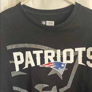 NFL Patriots Black Long Sleeve Shirt